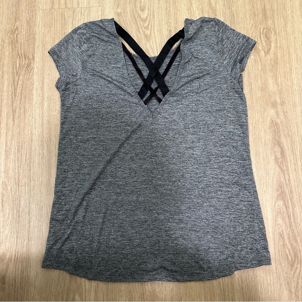 Champion Strappy Back Heathered Shirt